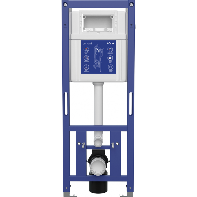 Инсталляция CERSANIT AQUA SMART M 40 для унитаза механическая окрашенная 68177